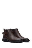 Men's Leather Buckle Classic Boots | Derimod Men's Leather Buckle Classic Boots | Derimod