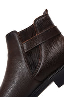 Men's Leather Buckle Classic Boots | Derimod Men's Leather Buckle Classic Boots | Derimod