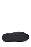 Erkek Siyah Deri Casual Sneaker | Derimod Erkek Siyah Deri Casual Sneaker | Derimod