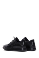 Erkek Siyah Deri Casual Sneaker | Derimod Erkek Siyah Deri Casual Sneaker | Derimod