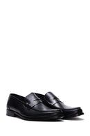 Erkek Siyah Deri Klasik Loafer | Derimod Erkek Siyah Deri Klasik Loafer | Derimod