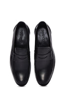 Erkek Siyah Deri Klasik Loafer | Derimod Erkek Siyah Deri Klasik Loafer | Derimod