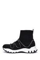 Kadın Siyah Bilekli Sneaker | Derimod Kadın Siyah Bilekli Sneaker | Derimod