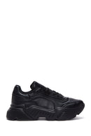 Kadın Siyah Yüksek Taban Sneaker | Derimod Kadın Siyah Yüksek Taban Sneaker | Derimod