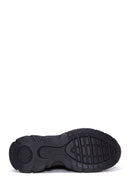 Kadın Siyah Kalın Tabanlı Sneaker | Derimod Kadın Siyah Kalın Tabanlı Sneaker | Derimod