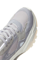 Kadın Gri Kalın Tabanlı Sneaker | Derimod Kadın Gri Kalın Tabanlı Sneaker | Derimod
