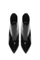 Women's Patent Leather Heeled Boots | Derimod Women's Patent Leather Heeled Boots | Derimod