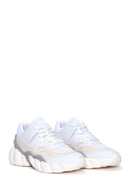 Kadın Pembe Beyaz Kalın Tabanlı Sneaker | Derimod Kadın Pembe Beyaz Kalın Tabanlı Sneaker | Derimod