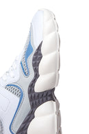 Women's Blue White Thick Soled Sneaker | Derimod Women's Blue White Thick Soled Sneaker | Derimod