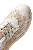 Kadın Bej Kalın Tabanlı Sneaker | Derimod Kadın Bej Kalın Tabanlı Sneaker | Derimod