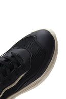 Kadın Siyah Kalın Tabanlı Sneaker | Derimod Kadın Siyah Kalın Tabanlı Sneaker | Derimod