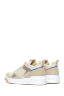 Women's Beige Lace-up Sneaker | Derimod Women's Beige Lace-up Sneaker | Derimod