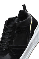 Kadın Siyah Bağcıklı Sneaker | Derimod Kadın Siyah Bağcıklı Sneaker | Derimod