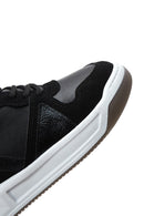 Kadın Siyah Bağcıklı Sneaker | Derimod Kadın Siyah Bağcıklı Sneaker | Derimod