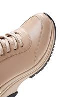 Kadın Bej Kalın Tabanlı Sneaker | Derimod Kadın Bej Kalın Tabanlı Sneaker | Derimod