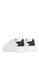Kadın Beyaz Taşlı Sneaker | Derimod Kadın Beyaz Taşlı Sneaker | Derimod
