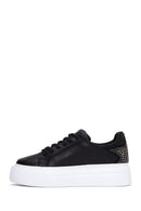 Kadın Siyah Taşlı Sneaker | Derimod Kadın Siyah Taşlı Sneaker | Derimod
