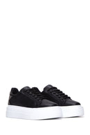 Kadın Siyah Taşlı Sneaker | Derimod Kadın Siyah Taşlı Sneaker | Derimod