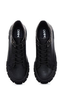 Kadın Siyah Kalın Tabanlı Sneaker | Derimod Kadın Siyah Kalın Tabanlı Sneaker | Derimod