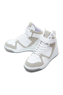 Women's White High Top Sneaker | Derimod Women's White High Top Sneaker | Derimod