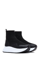 Kadın Siyah Bilekli Sneaker | Derimod Kadın Siyah Bilekli Sneaker | Derimod
