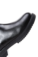 Women's Black Flat Chelsea Boots | Derimod Women's Black Flat Chelsea Boots | Derimod