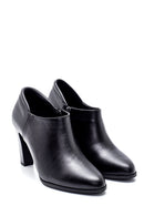 Kadın Siyah Topuklu Bootie | Derimod Kadın Siyah Topuklu Bootie | Derimod