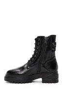 Women's Buckle Detailed Zippered Boots | Derimod Women's Buckle Detailed Zippered Boots | Derimod