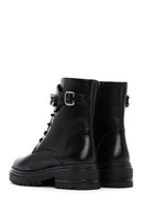 Women's Black Leather Boots | Derimod Women's Black Leather Boots | Derimod
