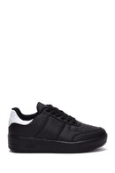 Women's Black Thick Soled Sneaker | Derimod Women's Black Thick Soled Sneaker | Derimod