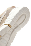 Women's Beige Thick Soled Sneaker | Derimod Women's Beige Thick Soled Sneaker | Derimod