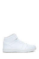 Women's White High Top Sneaker | Derimod Women's White High Top Sneaker | Derimod