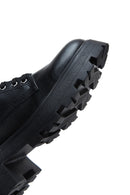 Women's Black Thick Soled Masculine Shoes | Derimod Women's Black Thick Soled Masculine Shoes | Derimod