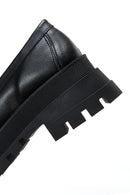 Women's Black Thick Soled Masculine Loafer | Derimod Women's Black Thick Soled Masculine Loafer | Derimod