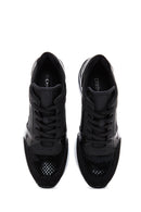 Kadın Siyah Dolgu Topuklu Sneaker | Derimod Kadın Siyah Dolgu Topuklu Sneaker | Derimod