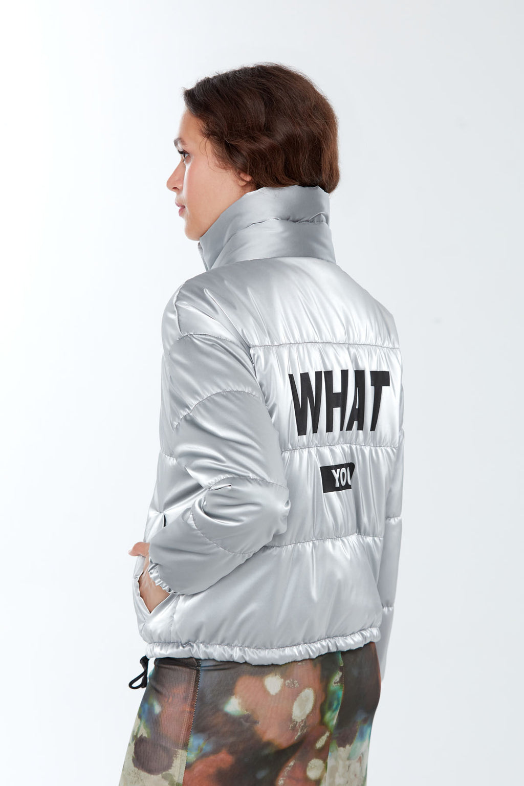 Oslo Kadın Gümüş Softwear Mont