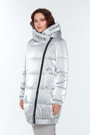 Helsinki Women's Gray Softwear Coat | Derimod Helsinki Women's Gray Softwear Coat | Derimod