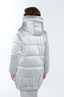 Helsinki Women's Gray Softwear Coat | Derimod Helsinki Women's Gray Softwear Coat | Derimod