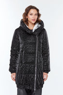 Helsinki Women's Black Softwear Coat | Derimod Helsinki Women's Black Softwear Coat | Derimod