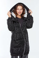 Helsinki Women's Black Softwear Coat | Derimod Helsinki Women's Black Softwear Coat | Derimod