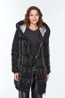 Helsinki Women's Black Softwear Coat | Derimod Helsinki Women's Black Softwear Coat | Derimod