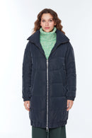Stockholm Women's Black Softwear Coat | Derimod Stockholm Women's Black Softwear Coat | Derimod
