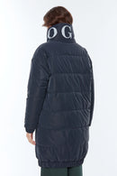 Stockholm Women's Black Softwear Coat | Derimod Stockholm Women's Black Softwear Coat | Derimod