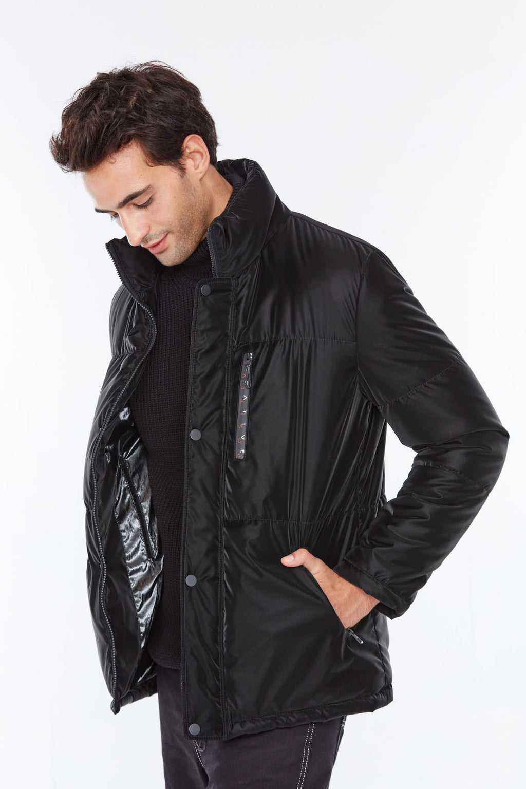 Berlin Erkek Siyah Softwear Mont