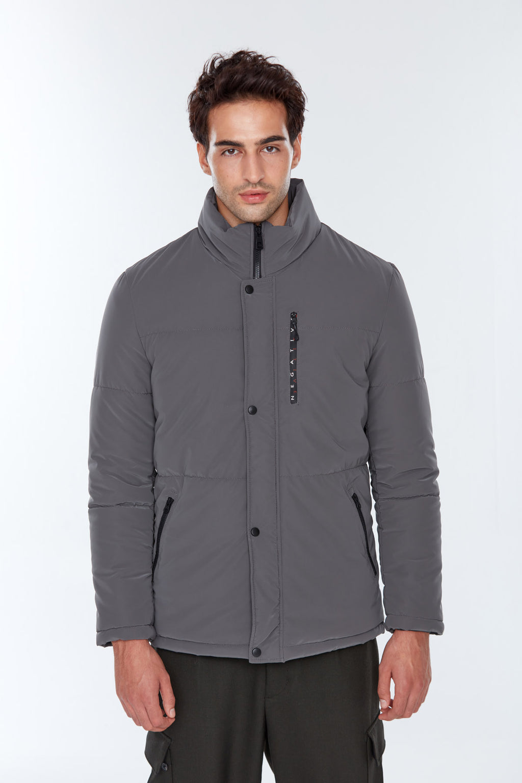 Berlin Erkek Gri Softwear Mont