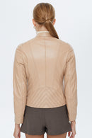 Alison Women's Leather Jacket | Derimod Alison Women's Leather Jacket | Derimod
