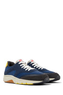 Camper Erkek Lacivert Drift Deri Sneaker | Derimod Camper Erkek Lacivert Drift Deri Sneaker | Derimod