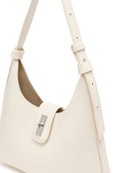 Women's Cream Classic Shoulder Bag | Derimod Women's Cream Classic Shoulder Bag | Derimod
