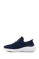 Skechers Men's Navy Blue Bounder 2.0 - Emerged Sneaker | Derimod Skechers Men's Navy Blue Bounder 2.0 - Emerged Sneaker | Derimod