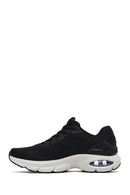 Skechers Men Black Skech - Air Ventura Lace-Up Thick-Soled Fabric Sneaker | Derimod Skechers Men Black Skech - Air Ventura Lace-Up Thick-Soled Fabric Sneaker | Derimod